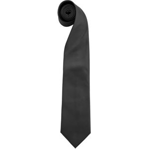 Premier Heren ""Kleuren"" Gewone mode / Business Tie (Pakket van 2) (Zwart)