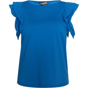 Dreimaster - T-shirt - Blauw - Dames