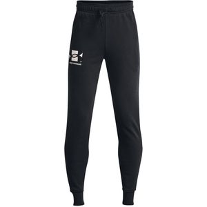 Under Armour Rival Terry zwarte trainingsbroek voor kinderen