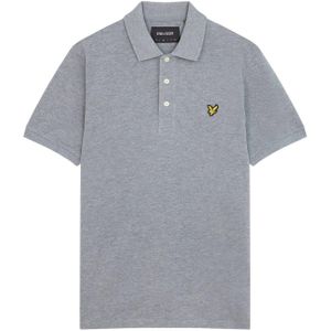 Lyle & Scott Heren Logo Poloshirt (Grijs)