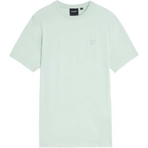 Lyle & Scott Heren Superfijn Katoen T-Shirt (Groen)
