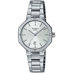 Casio Sheen Dameshorloge Zilverkleurig SHE-4543D-7AUER