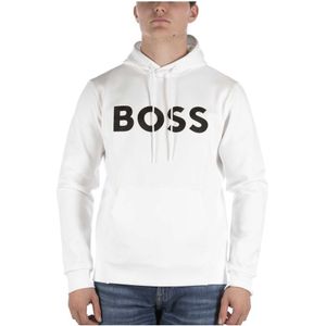 Boss Soody 1 Wit Sweatshirt - Maat L