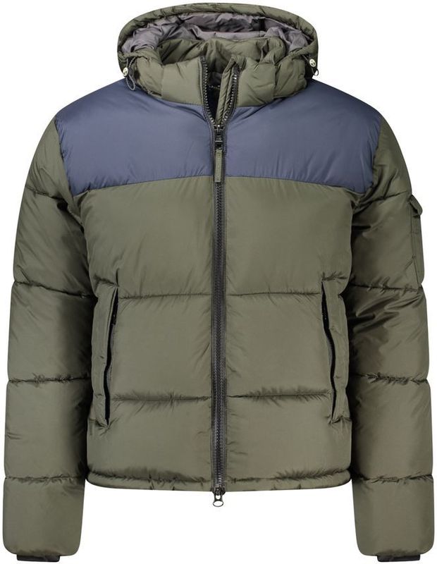 Pufferjas Colorblock Stijl