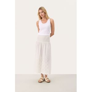 Part Two - RadinkaPW - Rok - Wit - 3/4 Lengte - Normale Pasvorm