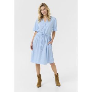 Jurk Feminine Placid Blue Dot blue multi