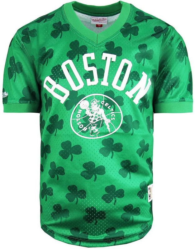 Mitchell & Ness - NBA Boston Celtics Wordmark - Heren T-shirt