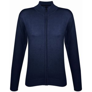 SOLS Vrouwen/dames Gordon Full Zip Cardigan (Marine)