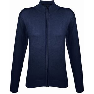 SOLS Vrouwen/dames Gordon Full Zip Cardigan (Marine)