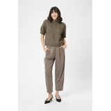 Kaffe - KACuba - Gebreide Trui - Bruin Gemêleerd