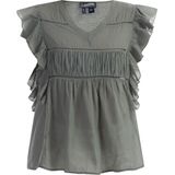 DreiMaster - Blouse - Olijf - Dames