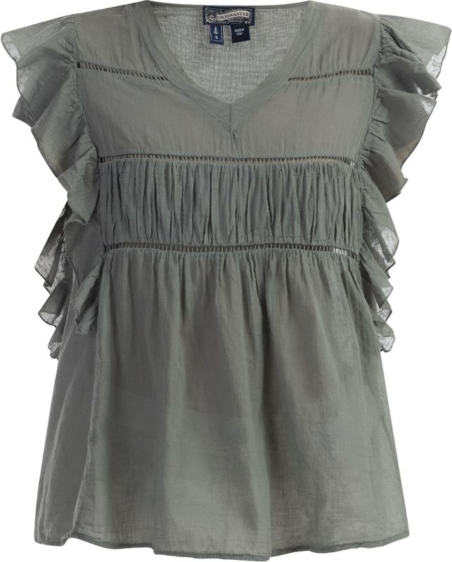 DreiMaster - Blouse - Olijf - Dames