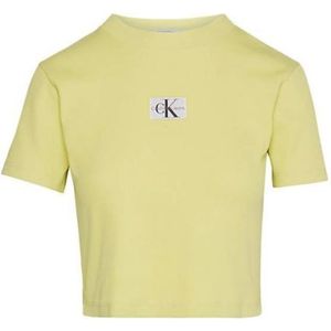 Calvin Klein Jersey T-shirt Voor Dames - Maat M