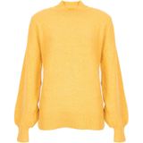 Silvian Heach - Stijlvolle Turtleneck - Geel - Dames - Katoen