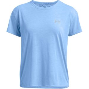 Under Armour Dames/Dames Launch Trail Hardloopshirt met korte mouwen (Blauw)