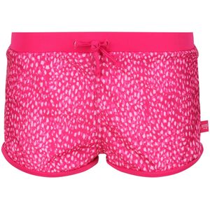 Regatta Meisjes Hosanna Zwemshort met dierenprint (Roze Fusie)