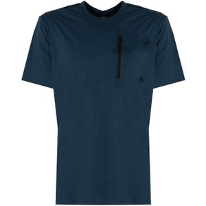 Champion - Klassiek Ronde Hals T-Shirt - Blauw - Heren