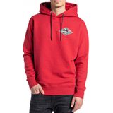REPLAY - Sweatshirt - Rood - Capuchon - Lange Mouw
