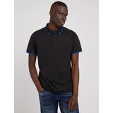 Guess - Poloshirt - Zwart - Hoogwaardige Stofmix