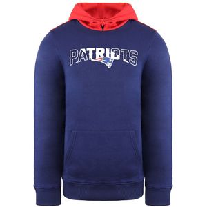 Fanatics - NFL New England Patriots - Hoodie - Blauw/Rood