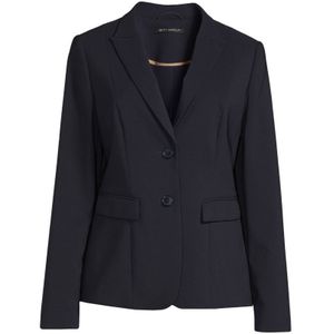 Betty Barclay Rechtvallende Blazer Donkerblauw - Maat 3XL