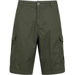 Mountain Warehouse Cargo shorts heren Lakeside (Kaki Groen)