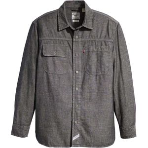 Levis Heren Auburn Overhemd (Zwart)