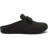 Women's Fit Flop Chrissie II Haus e01 Bow Felt Slippers in Black