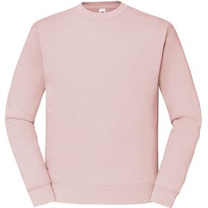 Fruit of the Loom Heren Klassiek 80/20 Ingezet Sweatshirt (Poederroos)