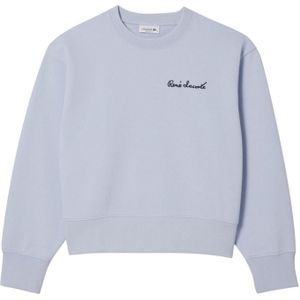 Lacoste Dames/Dames Double-Face Oversized Sweatshirt (Blauw)