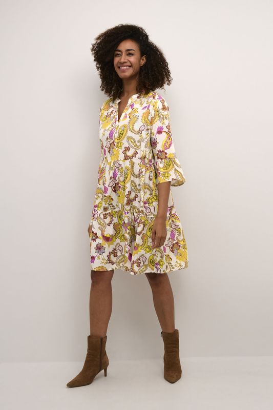 Jurk Loose fit Paisley Print multicolour