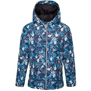 Dare 2B Waterdichte Ski jas voor meisjes Verdict Floral (Rivier Blauw)