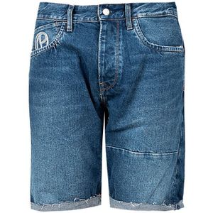 Pepe Jeans shorts Callen Reclaim Mannen blauw