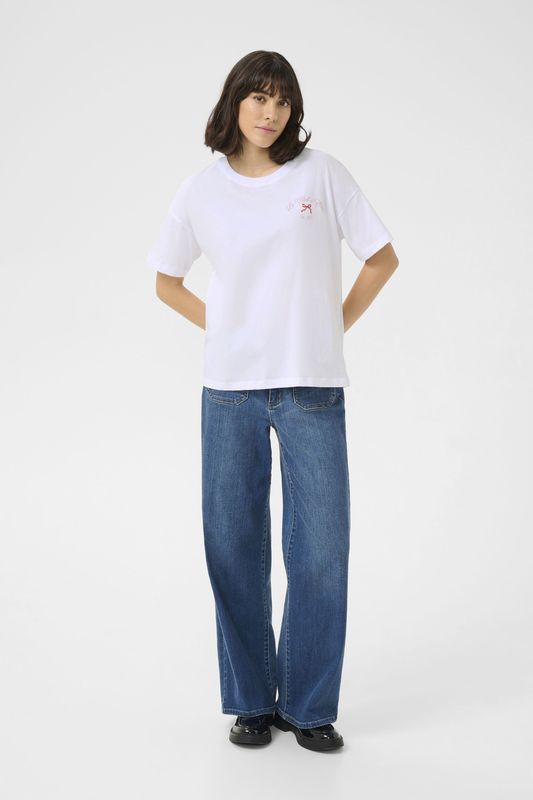 Bikini - Ronde Hals - Jersey - Gevoerde Zoom/Rand - Kwartmouw