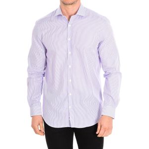 Overhemd lange mouw kraag klepsluiting knopen JUNO17 heren