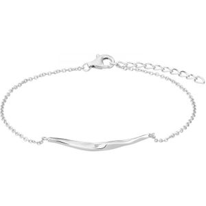 Amor Armband voor dames, sterlingzilver 925 gerhodineerd, zirkonia (synth.)