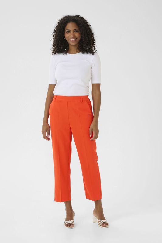 KAFFE - Sakura - Cropped Chino Broek - Dames