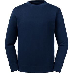 Russell Unisex Volwassenen Pure Organic Reversible Sweatshirt (Franse marine)