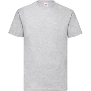 Fruit of the Loom Heren Valueweight Heather T-shirt (Heide Grijs)