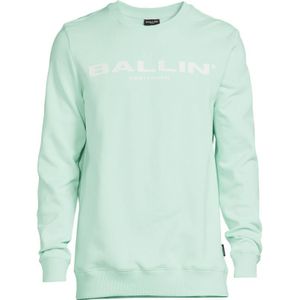 Ballin sweater van biologisch katoen mint