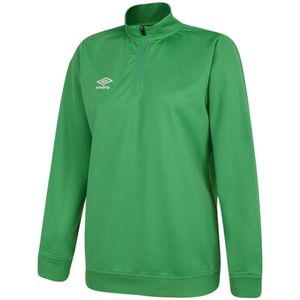 Umbro Dames/Dames Club Essential Sweatshirt met halve rits (Smaragd)