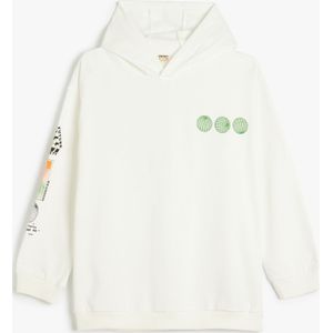 Koton SWEATSHIRTS Capuchon kraag Met drukwerk Sweatshirt