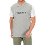 Hackett - Poloshirt - Grijs - 100% Katoen