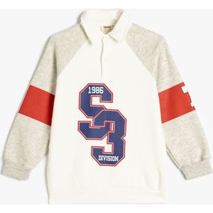 Koton SWEATSHIRTS Polokraag Met drukwerk Sweatshirt
