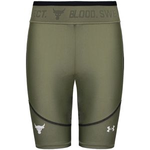 Under Armour - Project Rock - Fietsshort - Groen