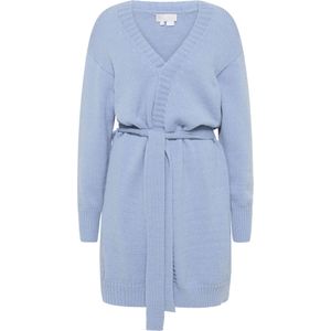 RISA gebreid lang vest teylon