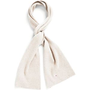 Accessories Gant Shield Wool Knit Scarf in Cream