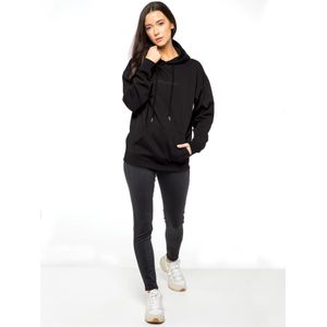 Enzo - Oversized Essential Hoodie - Dames - Fleece Gevoerd