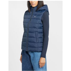Women's Tommy Hilfiger Quilted Gilet In Navy - Maat XS