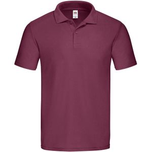 Fruit of the Loom Heren Origineel Polo Shirt (Bourgondië)